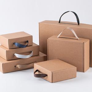 (끈 손잡이 가로형)선물상자 G형 크라프트 크래프트 대형 큰 작은 종이 포장박스 납작 낱장 조립식 C형 쿠키 옷 유리병 단상자 미니 답례품 기프트 수제청 연말 소형 병 패키지 화이트 크리스마스 성탄절 선물세트