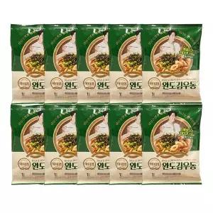 [삼립] 하이면 완도김우동 10개