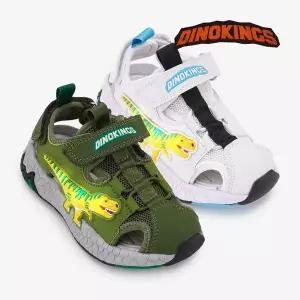 [보리보리/다이노킹즈]아동신발 공룡샌들 디노 베이직 LED 샌들 2종