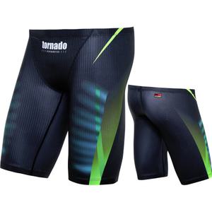 토네이도 남자 실내 수영복 5부 강습용 스윔웨어 누크 블랙옐로우