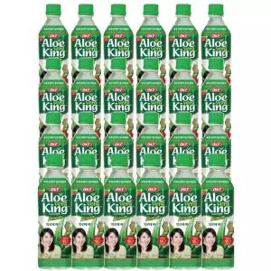 OKF 알로에베라킹 페트 500ml 갈증해소 탕비실 식후 음료 24개