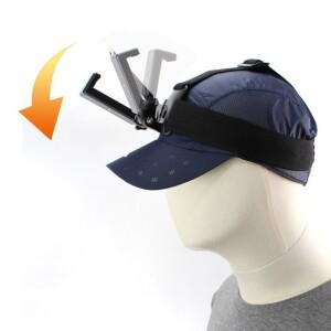 스마트폰 헤드 머리 헬멧 밴드 유튜브 모자 장착 POV 휴대폰촬영 액션캠 1인방송 악세서리 스트랩