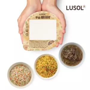 [루솔] 프리미엄 이유식 반찬 골고루 25팩 세트