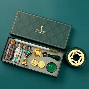 로마누스 실링왁스 입문 세트 실링 인장 도장 스탬프 기념일편지