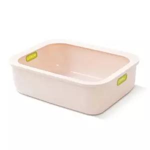 [하프클럽/알티피아]고양이 오픈형 화장실 핑크 1P 모래박스 배변통 변기