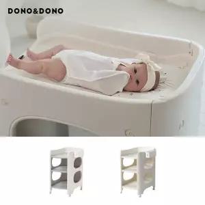 [도노도노] 4세대 아기 트롤리 기저귀 갈이대 정리함