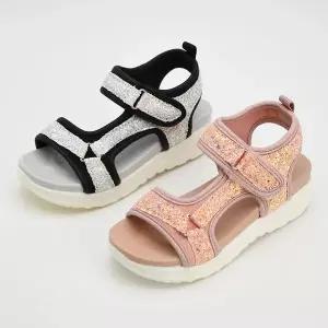 [보리보리/레비스풋]글리터 반짝이 여아 남아 주니어 봄 여름 아동 샌들