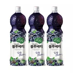 웅진 자연은 블루베리 1.5L 6펫