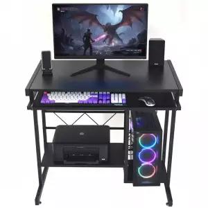 IN-109B 스마트 1인용 목재상판 컴퓨터책상