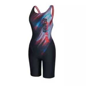 [레노마수영복](하남점)폴리백 브라캡 증정여성도트 그라3부 반신수영복 블랙 RN-LF2E862-BK