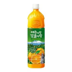 롯데 제주사랑 감귤사랑 1.5L 12입[제주감귤]