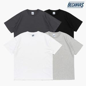 오버핏 18수 반팔티 빅사이즈 흰티 여름 티셔츠 무지