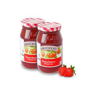 스머커즈 딸기 프리저브 잼 510g x 12개 한박스