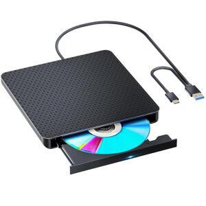 몽호 외장 블루레이 드라이브 BD 플레이어 읽기쓰기 휴대용 블루레이 드라이브 버너 USB 3.0 및 Type-C DVD