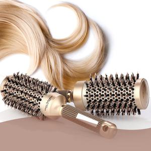 대왕롤빗 뿌리 볼륨 헤어 앞머리 웨이브 드라이 굵은 열판 롤빗 돈모 브러시 왕 브러쉬