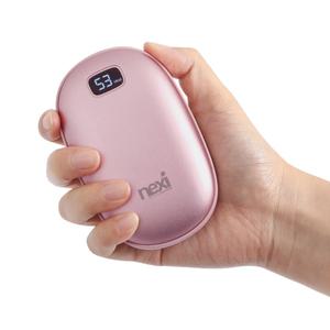 넥시 NX1242 충전식 휴대용 손난로/핫팩 보조배터리 양면발열