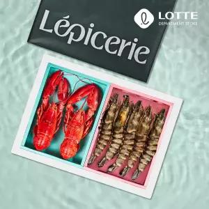 [롯데백화점]빅웨이브 스페셜 크랩세트 1호(킹타이거새우4-5미+자숙랍스터2미)