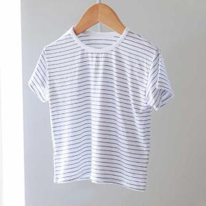 [XBF61I44_47]여름 아기옷 아동복 줄무늬 반팔 티셔츠 코디