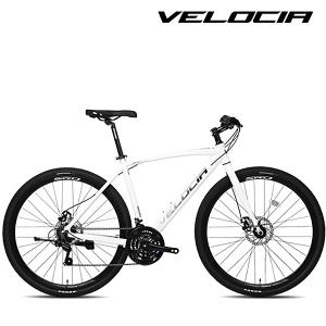 2025 벨로시아 경량알루미늄 하이브리드자전거 어반글로우 700C 시마노21단 디스크 완조립