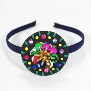 [하프클럽/알티피아]글로벌이지 민속 전통의상 배시 머리띠 만들기(10인포장)