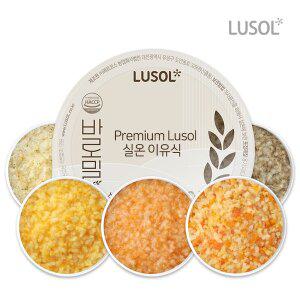 갤러리아 [루솔] 실온이유식 바로밀 2단계 골고루 6팩