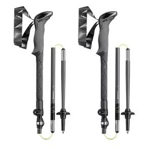 레키 마카루 FX TA 초경량 5단 접이식 등산스틱 1세트 등산지팡이