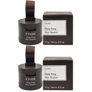에뛰드 팡팡 헤어 섀도우3.5g x2개 헤어라인섀도우 01다크 브라운