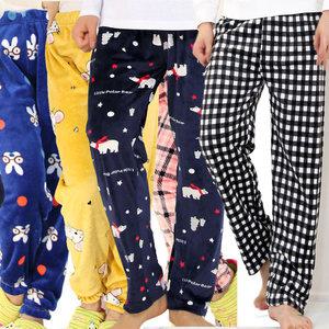 겨울에 포근한 울트라밍크 수면잠옷세트 피치기모원피스 커플잠옷 홈웨어 여성 남성이지웨어