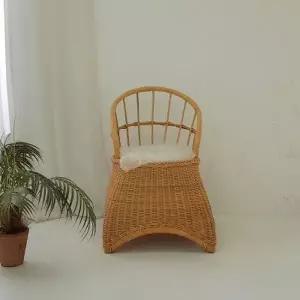 [텐바이텐]라탄의자 아이방인테리어 촬영소품 돌잔치 백일상 포토테이블 소품