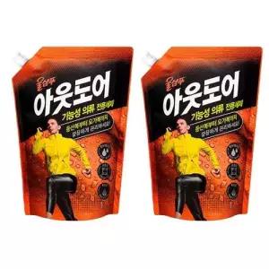 [텐바이텐]울샴푸 아웃도어 리필, 1L, 2개