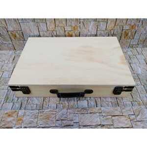 나무보관 상자 영정사진 유품 보관함 장례 추모 귀중품 잠금케이스 우드