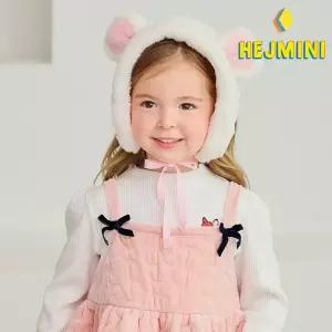 [헤이미니] 보송러블리하트자수귀도리