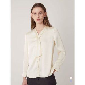 [갤러리아] 올리비아로렌 샤틴 타이블라우스 VOCNL3F8111