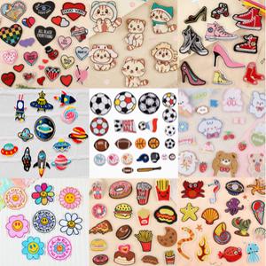 와펜 세트 모음 의류 패치 자수 스티커 브로치 미싱 열패치 유니폼마킹 스트랩