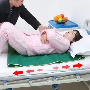 와상 환자 슬라이딩 이동시트 보조기구 자세변환용구 요양원 노인 침대 방수 패드 매트 깔개 보드 간병용품