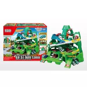 [쎄라피트]토미카월드 트윈 코스 마운틴 드라이브 자동차 주차 레일 트랙놀이