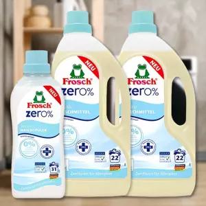 프로쉬 제로 세탁세제 1500ml*2개 + 제로 섬유유연제 750ml