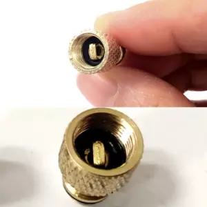 던롭 슈레더 밸브 어답터 노즐 변환기 어댑터 자전거 공기 주입구 타이어 바퀴 젠더