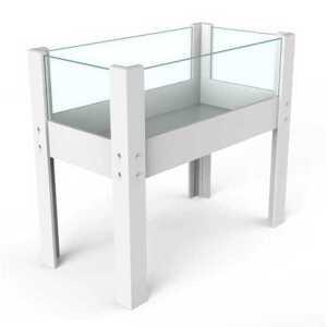 대형 반수생 수조 거북이 어항 오픈형 아크릴 일체형 사육장