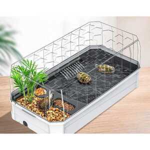 거북이 남생이 수조 반수생 키우기 사육장 대형 청소 쉬운 수족관