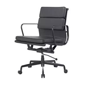 [하이파가구]블랙패드 엄무용책상의자 색상2