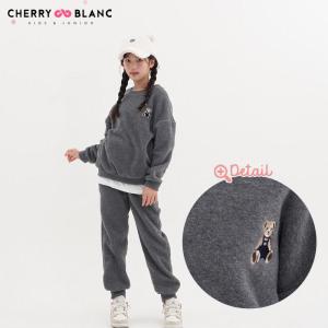 [체리블랑] 체리블랑 곰돌이후리스세트 키즈,주니어