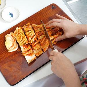 칠몽 옻칠 프리미어 나무도마 플레이팅 대