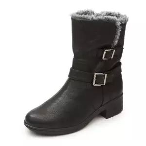 [랜드로바](센텀시티점)여성 캐주얼 버클 미들 털 부츠 LANBOC3914WG1
