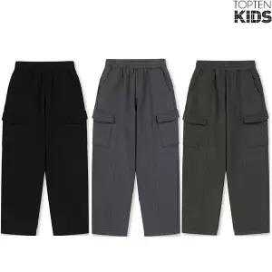 [탑텐키즈](의정부점)단독 물량재입고!! 24년FW 남아) 베이직 플리스 배기 스웨트팬츠 MKE4PT1003