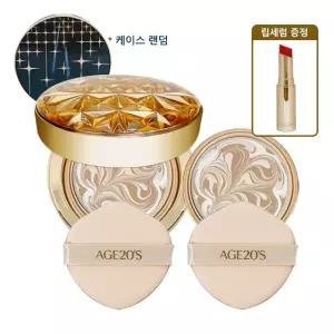 [에이지투웨니스]에이지20s 팩트 로얄 골드 에디션 본품+리필+립