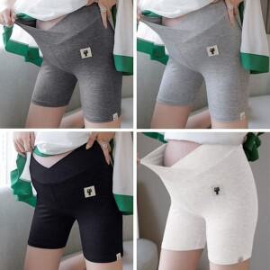 [하프클럽/알티피아]캣츠 임산부 배보호 레깅스 반바지(M-XXL) 204420