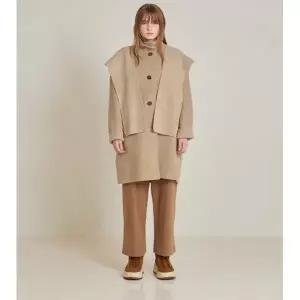 [롯데백화점]나이스클랍 니트 패치 코트 (N244MWCA47)