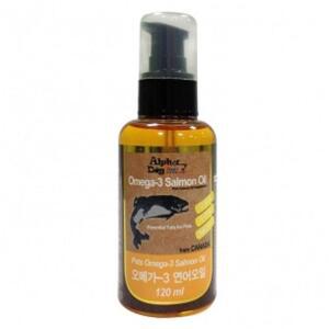 강아지 오메가3 120ml 보조식품 1P 영양제 연어오일