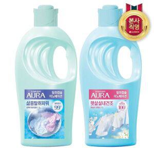 [엘지생활건강]아우라 탈취캡슐 섬유유연제 1L x 3개 (2종 중 택1)[34497102]